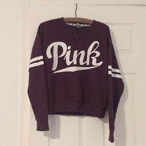 PINK crew neck sweater